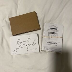Thank You cards